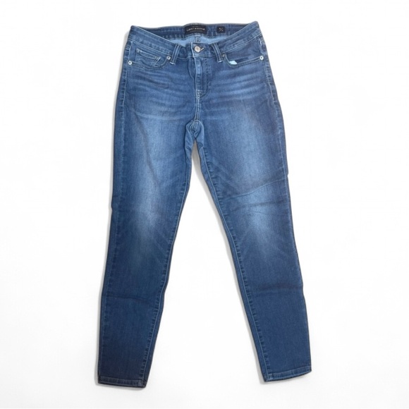 Lucky Brand Blue Skinny Jeans with Stretch - Picture 1 of 6